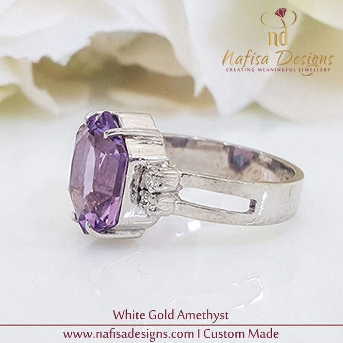 White Gold Amethyst