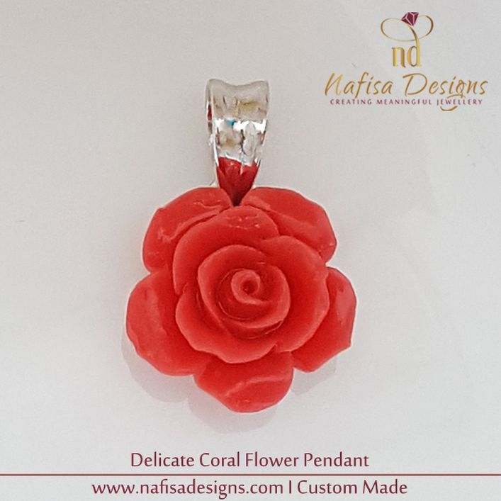 Delicate Coral Flower Set