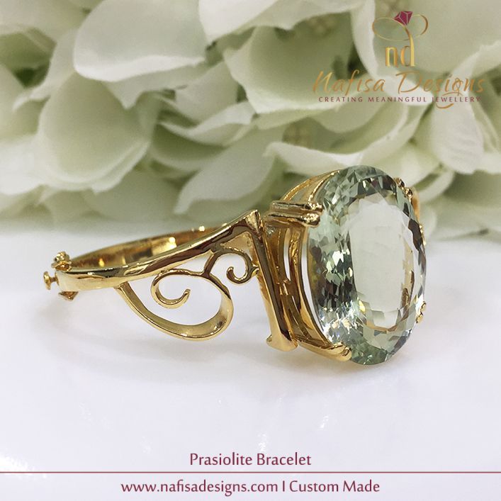 Prasiolite Bracelet & Ring