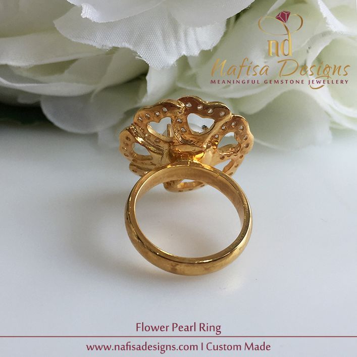 Flower Pearl Ring