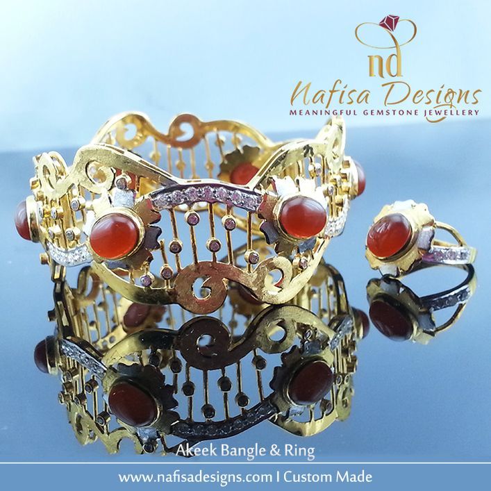 Aqeeq Bangle & Ring
