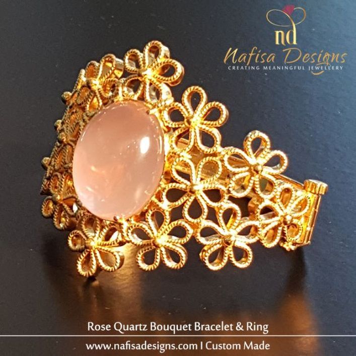 Rose Quartz Bouquet Set