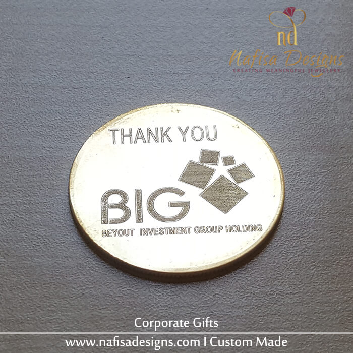Corporate Initial Gold Coins