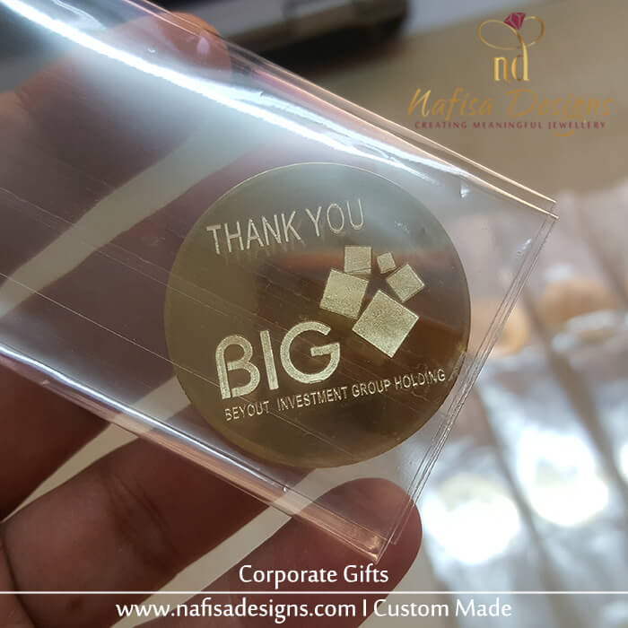 Corporate Initial Gold Coins