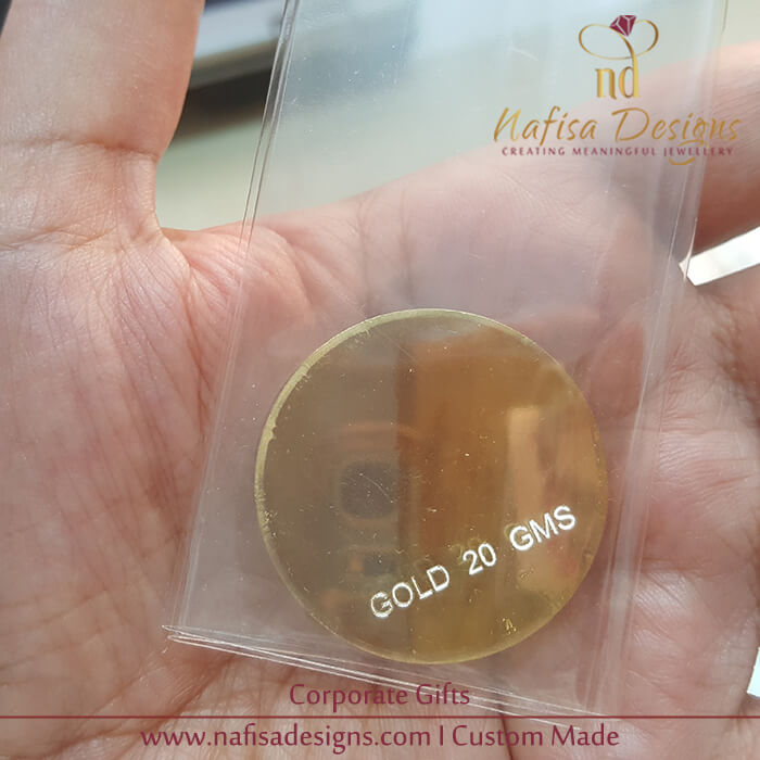 Corporate Initial Gold Coins
