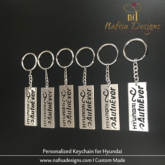 Personalized Keychain For Hyundai