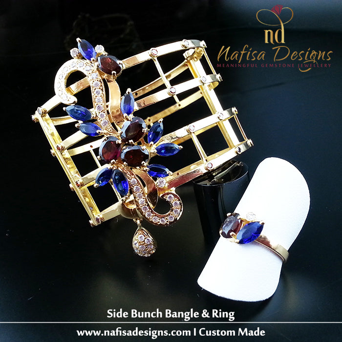 Side Bunch Bangle & Ring