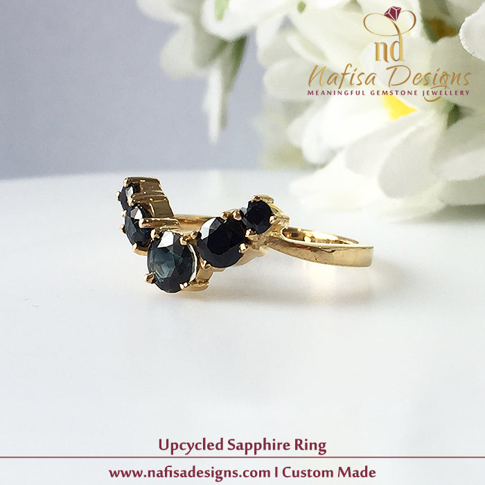 Upcycled Sapphire Ring