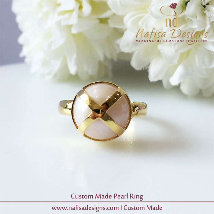 Custom Made Pearl Ring