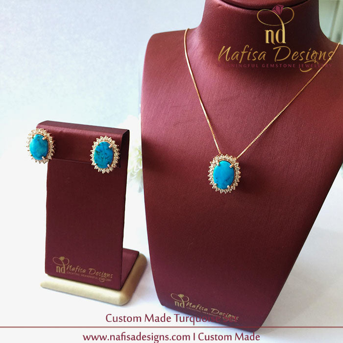 Custom Made Turquoise Set