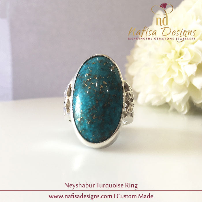 Neyshabur Turquoise Ring