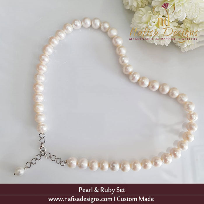 Pearl & Ruby Set