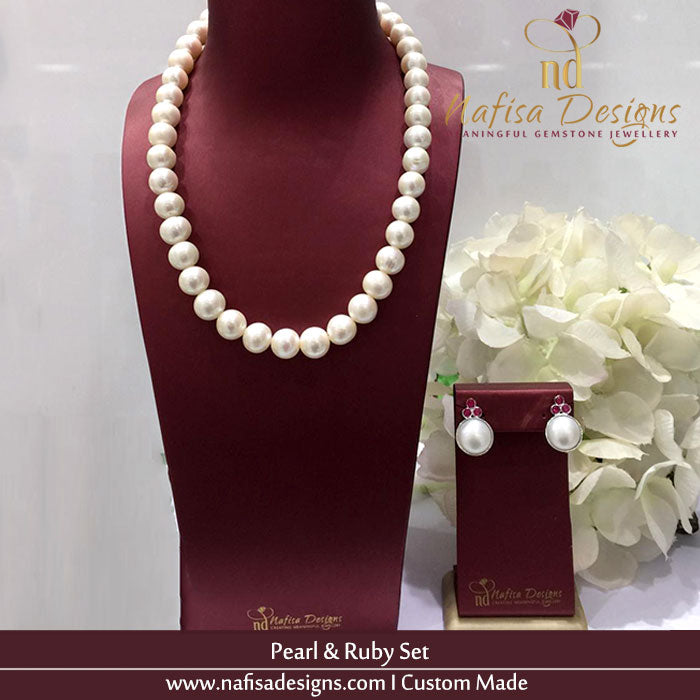 Pearl & Ruby Set