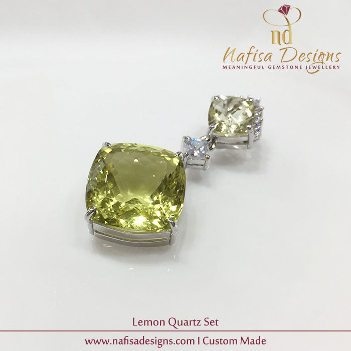 Lemon Quartz Set