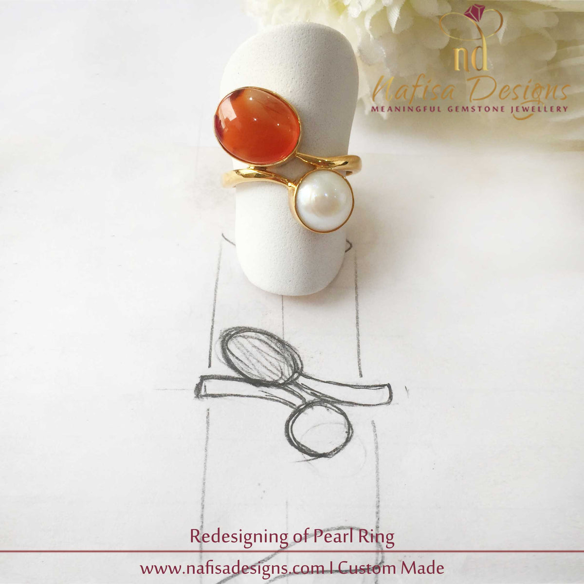 Redesigning of Pearl Ring