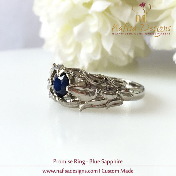 Promise Ring - Blue Sapphire