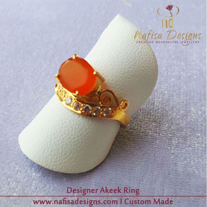 Designer Akeek Ring