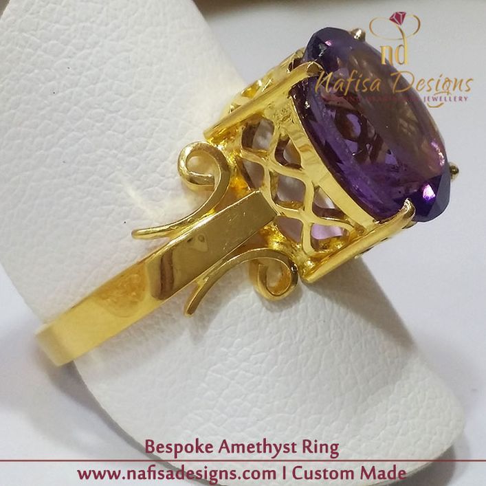Bespoke Amethyst Ring