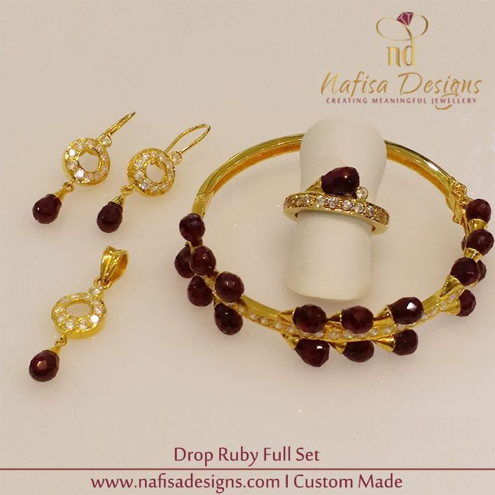 Drop Ruby Full Set