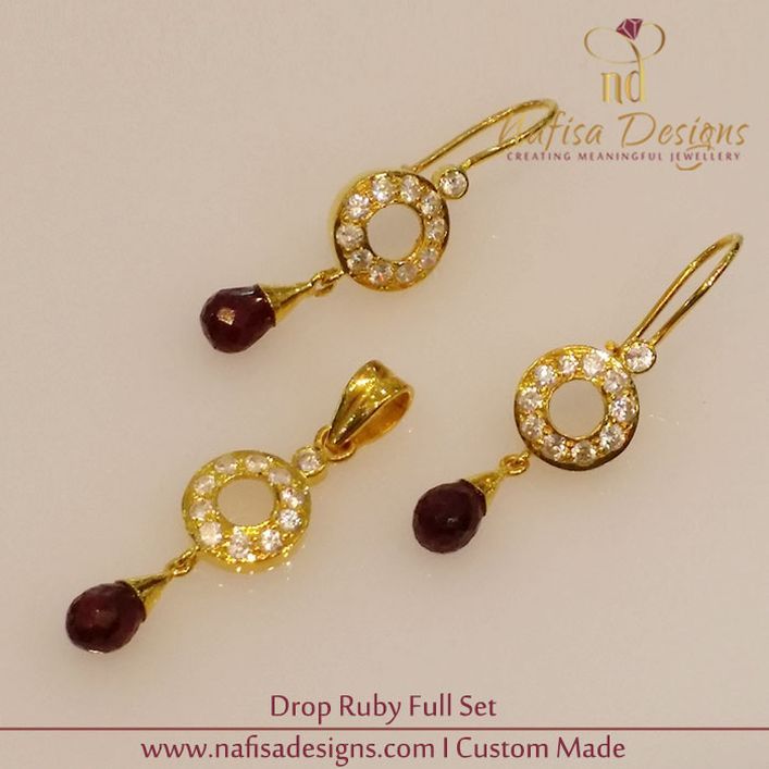 Drop Ruby Full Set