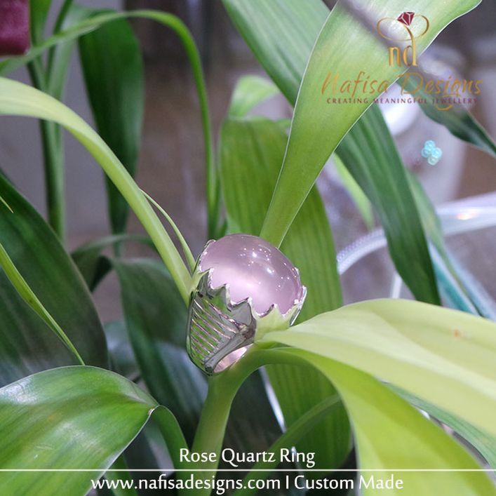 Rose Quartz Ring