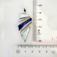 Seaside Symphony Pendant - Lapis Lazuli & Larimar