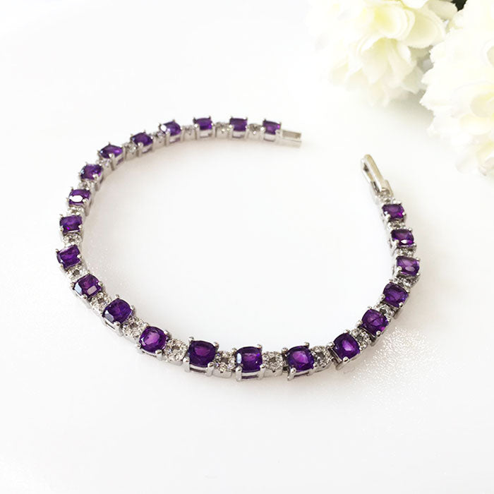 Opulent Amethyst Bracelet
