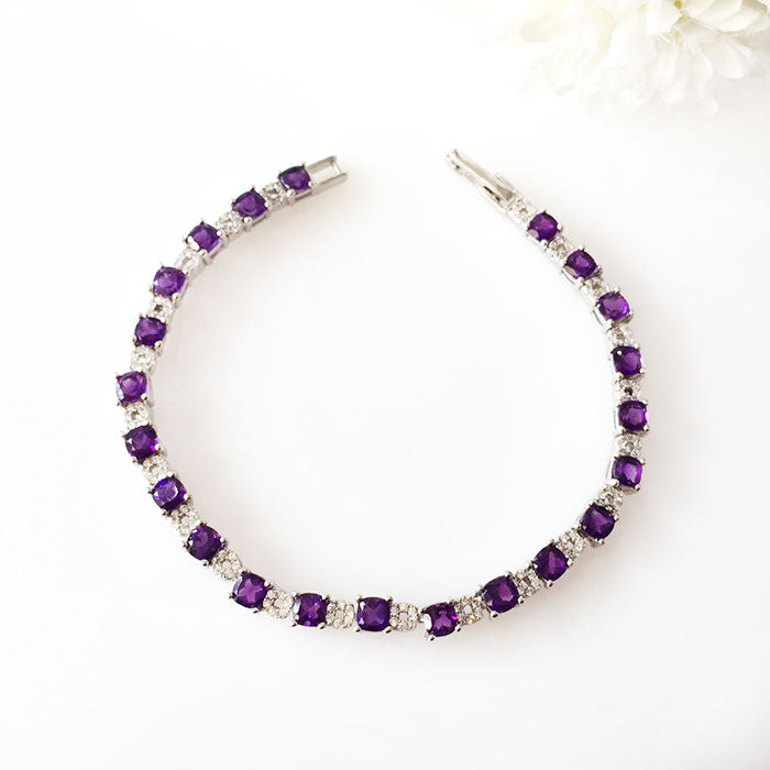 Opulent Amethyst Bracelet