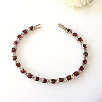 Splendid Garnet Bracelet