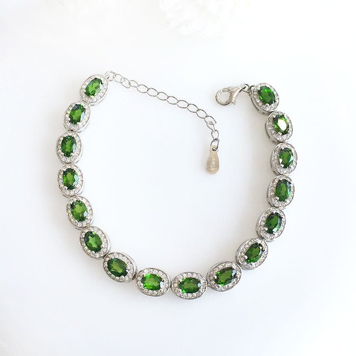 Lush Diopside Bracelet