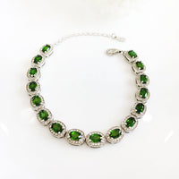 Lush Diopside Bracelet