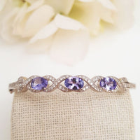Elegant Tanzanite Bracelet