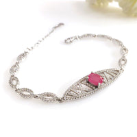 Queen Ruby Bracelet