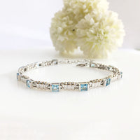 Topaz Stack Bracelet