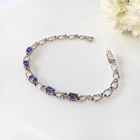 Interlace Tanzanite Bracelet
