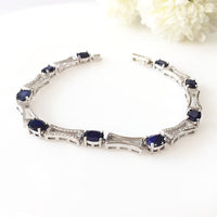 Orchard Blue Sapphire Bracelet
