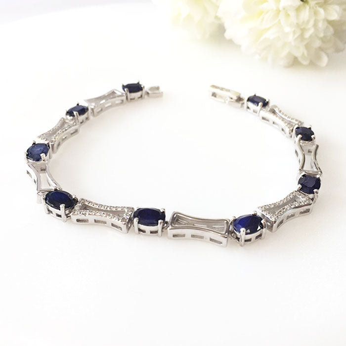 Orchard Blue Sapphire Bracelet