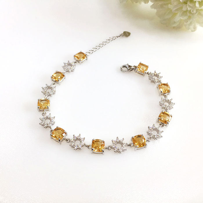 Opulent Citrine Bracelet