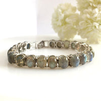 Oval Moonstone Bracelet