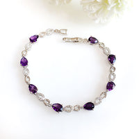 Razzle Dazzle Amethyst Bracelet
