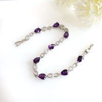 Razzle Dazzle Amethyst Bracelet