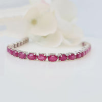 Passion's Embrace Bracelet - Ruby