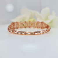 Topaz & Citrine are high-quality silver with rose gold plating for birthstone