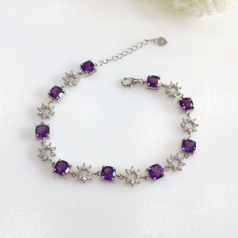 Plush Ametyhyst Bracelet