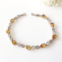 Razzle Dazzle Citrine Bracelet