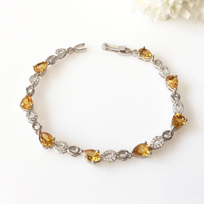 Razzle Dazzle Citrine Bracelet