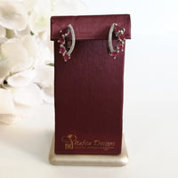 Monarch Ruby Earrings