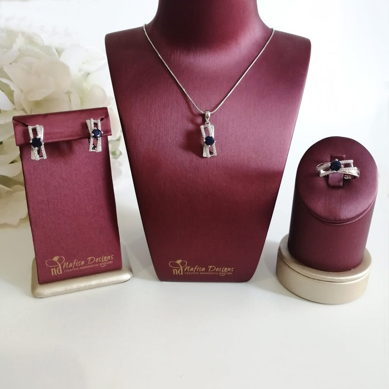 Blue Sapphire Set