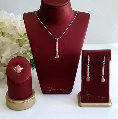 Rhodochrosite set in high quality silver ready available at Nafisa Designs, Manchester UK. Free Global Shipping!
For Inquiries Call or WhatsApp: +447878581702 OR +96567725075