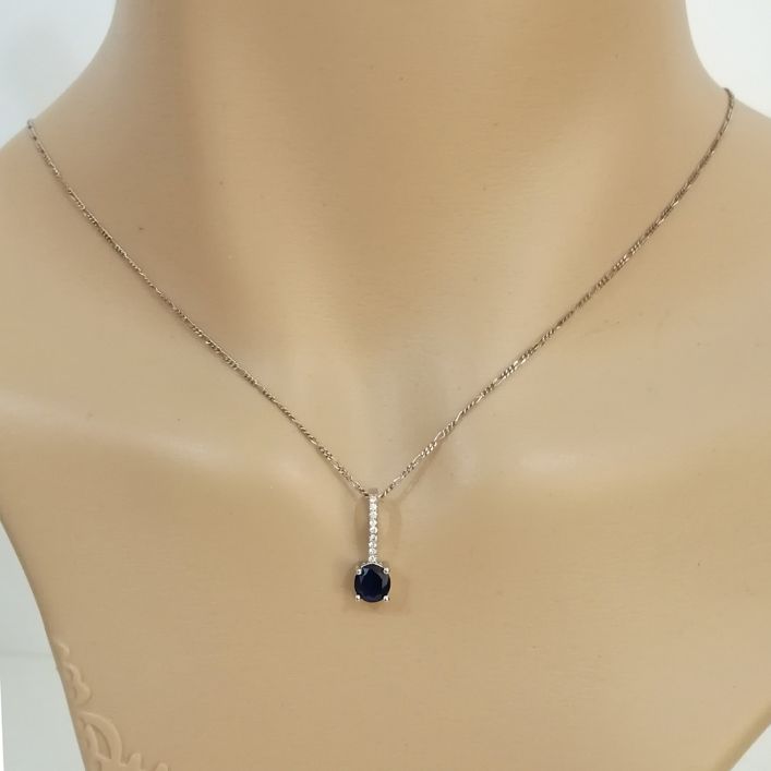 Enduring Pendant- Sapphire